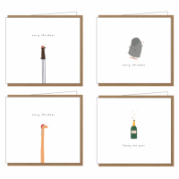 Kerstkaarten (set a 8 stuks)